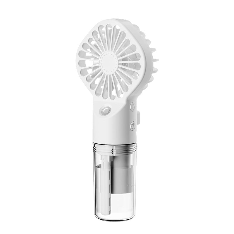Strong Power Spray Humidification Small Fan Humidification Usb Charging Portable Fan Icy And Refreshing Fan Water Supplement.